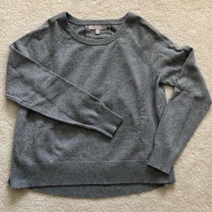 Banana republic grey shimmer sweater